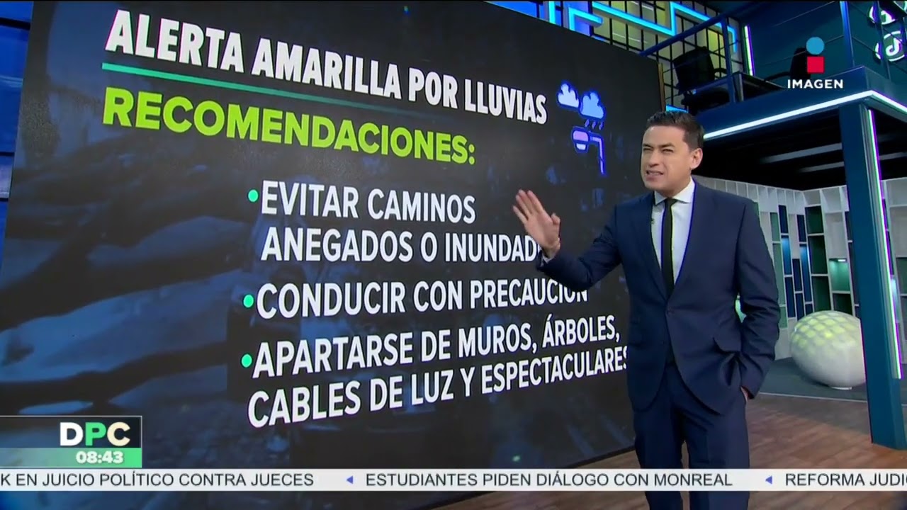 &iquest;Qu&eacute; significa la &ldquo;Alerta Amarilla&rdquo; por lluvias? | DPC con Nacho Lozano
