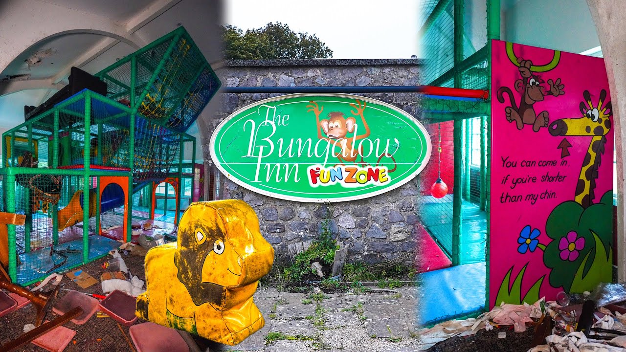 Inside an Abandoned Fun Zone! - The Bungalow Inn - United Kingdom