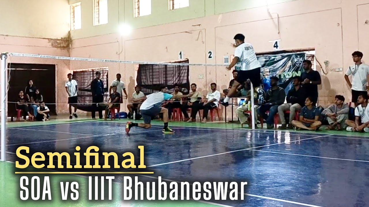 SOA vs IIIT Semifinal Boys Singles & Doubles | OUTR EC 2026 on 02.02.2026