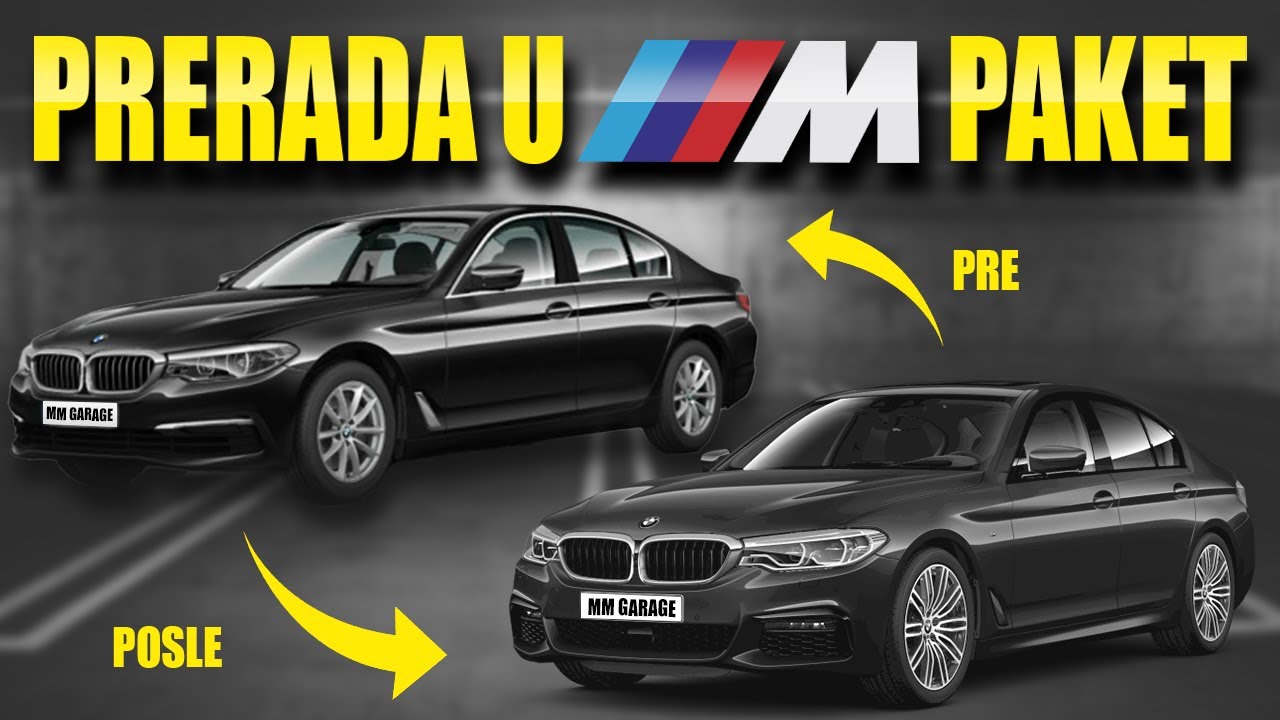 INSTALACIJA M SPORT PAKETA NA BMW 5 G30