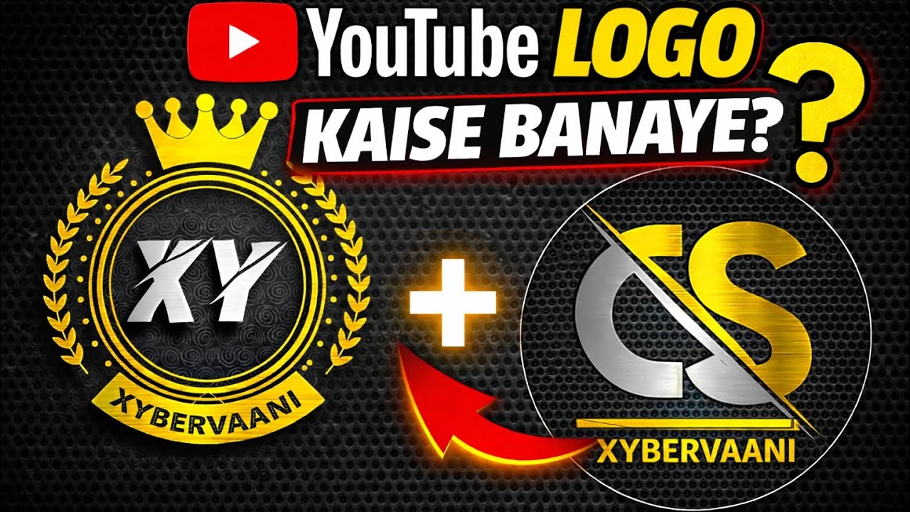 Youtube logo kaise banaye l Logo kaise banaye l How to create Youtube logo 