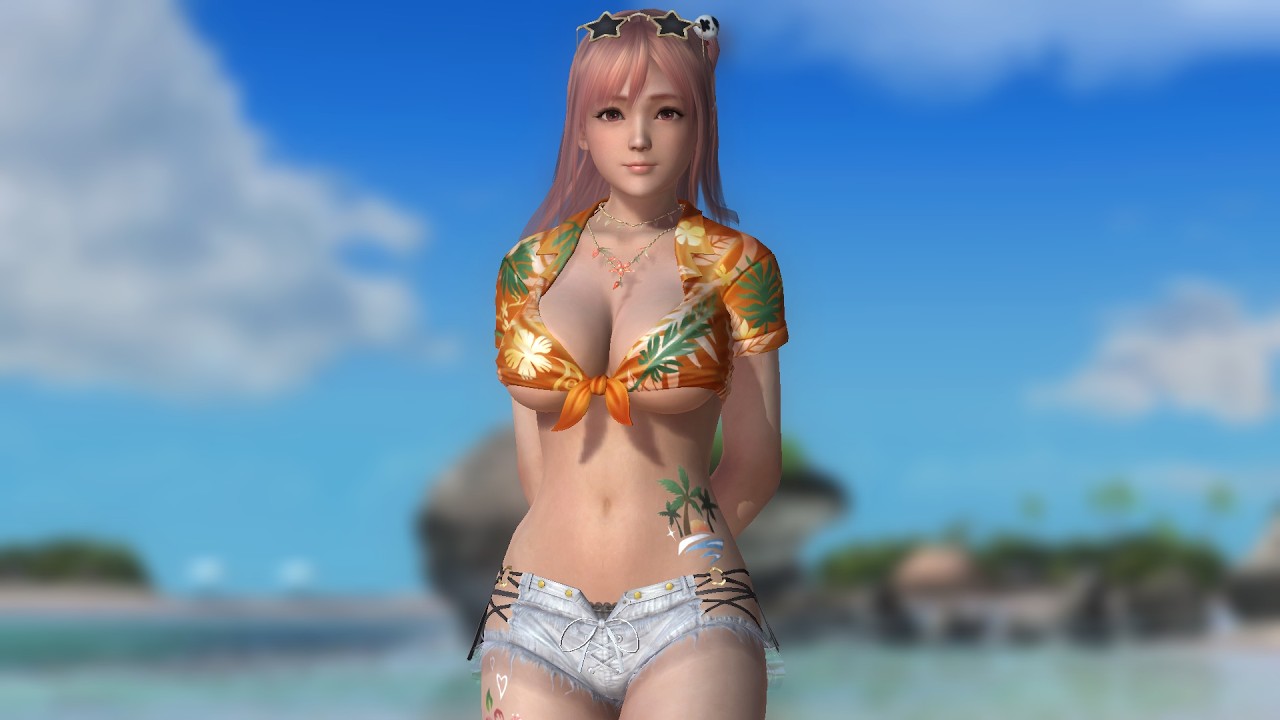 Dead Or Alive 5 Last Round Mods - Honoka DOAXVV Loco Moco Vacation