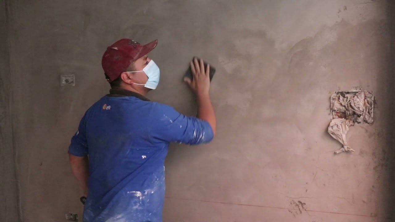 Lijar una Pared nueva  #1  |  Empastando un departamento