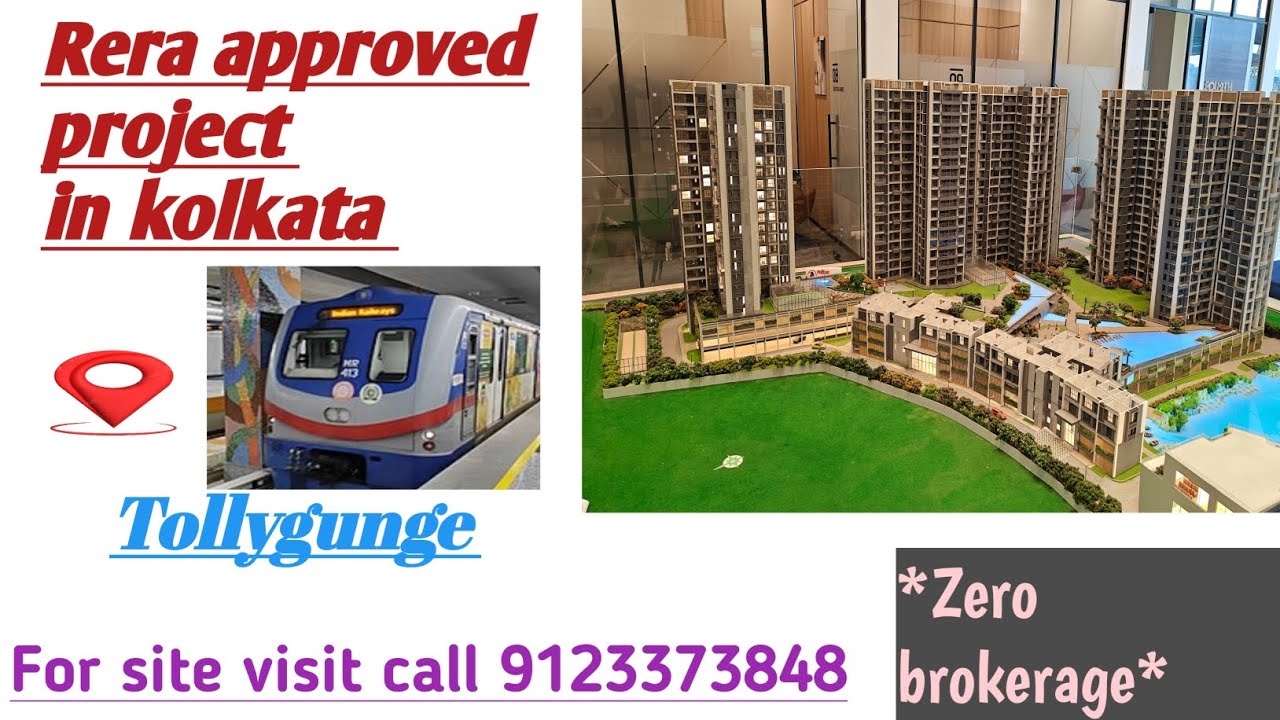 Spacious 3bhk & 4bhk flat for sale in kolkata. Under construction rera approved project near Metro.
