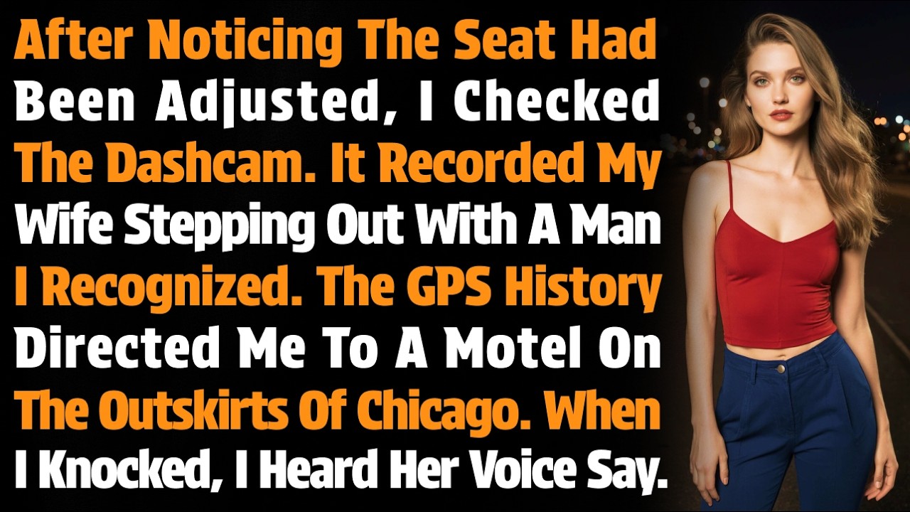 After Noticing The Seat Had Been Adjusted, I Checked The Dashcam. It Recorded My Wife Stepping…