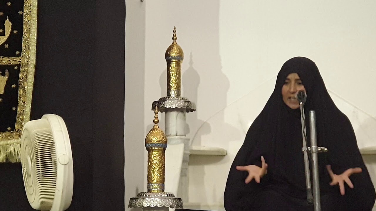 Aalima Razia Najafi 7th Muharram 2019 majlis part 1