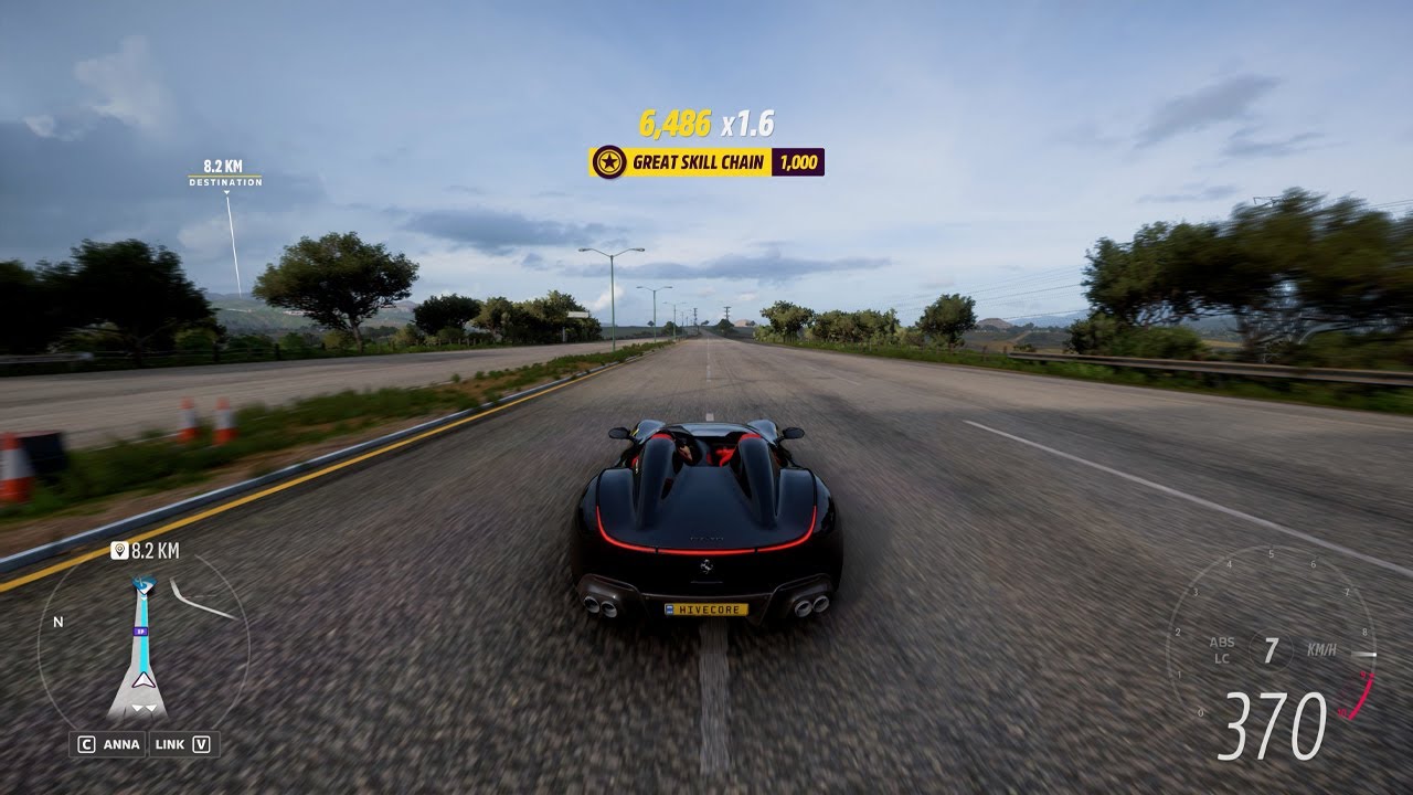 370 KM/H Highway Run – Ferrari Full Send! | FH5