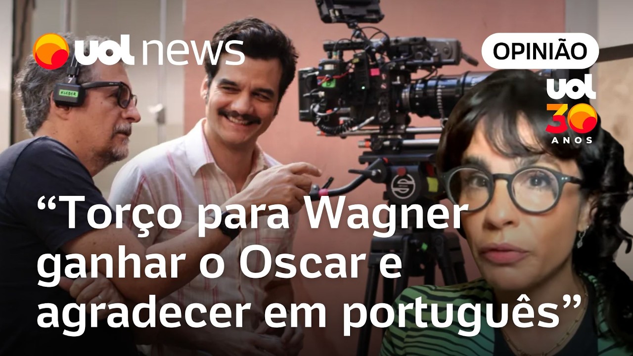 Wagner Moura indicado ao Oscar: Torço para que ganhe e agradeça em português, diz Maria Ribeiro