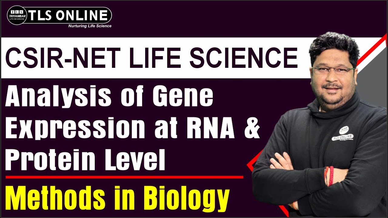 Analysis of Gene Expression at RNA & Protein Level | CSIR NET Dec'2024' | Ashish Kr Dwivedi |