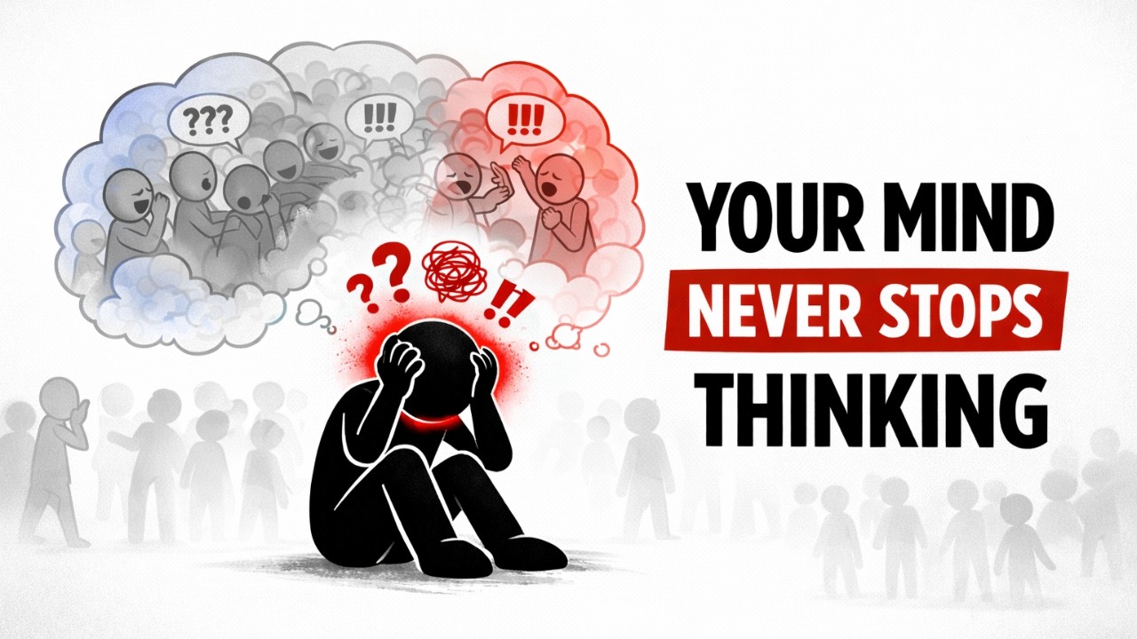 Why Your Mind Never Stops Overthinking Everything