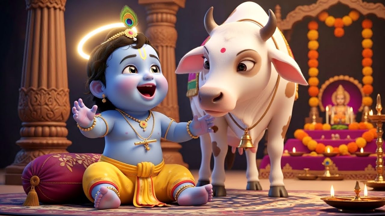 Little Krishna Songs l Choto So Mero Madan Gopal l Choti Choti Gaiya l Krishna Bhajan l Krishna Song