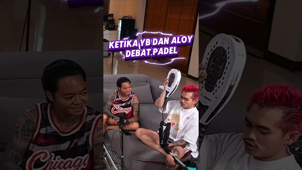 ketika yb dan aloy debat padel #marapthon #yb #aloy