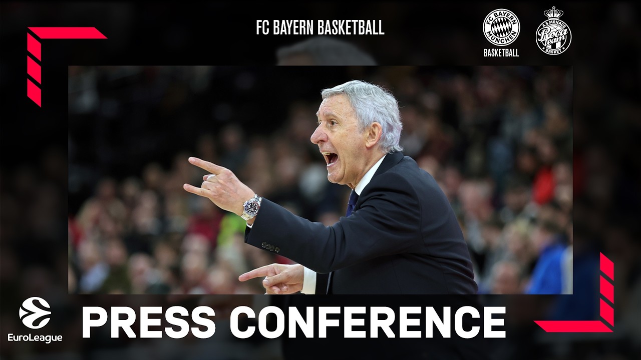 FCBB vs Monaco | Post Game Press Conference |@euroleague| Gameday 27
