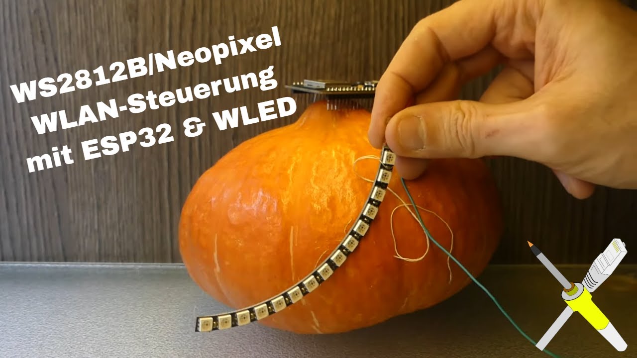 BitBastelei #409 - WS2812B/Neopixel mit WLED einfach steuern