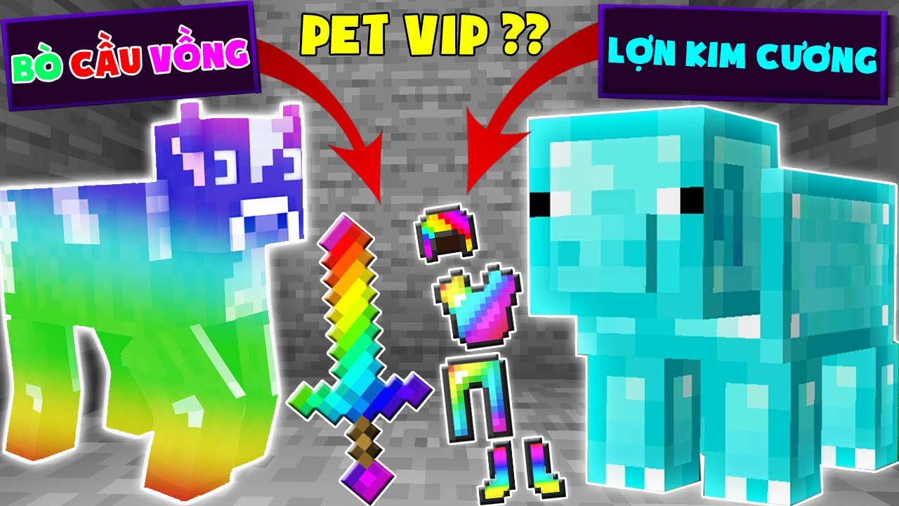 Minecraft, Nhưng Sở Hữu Pet Vip Nhất!