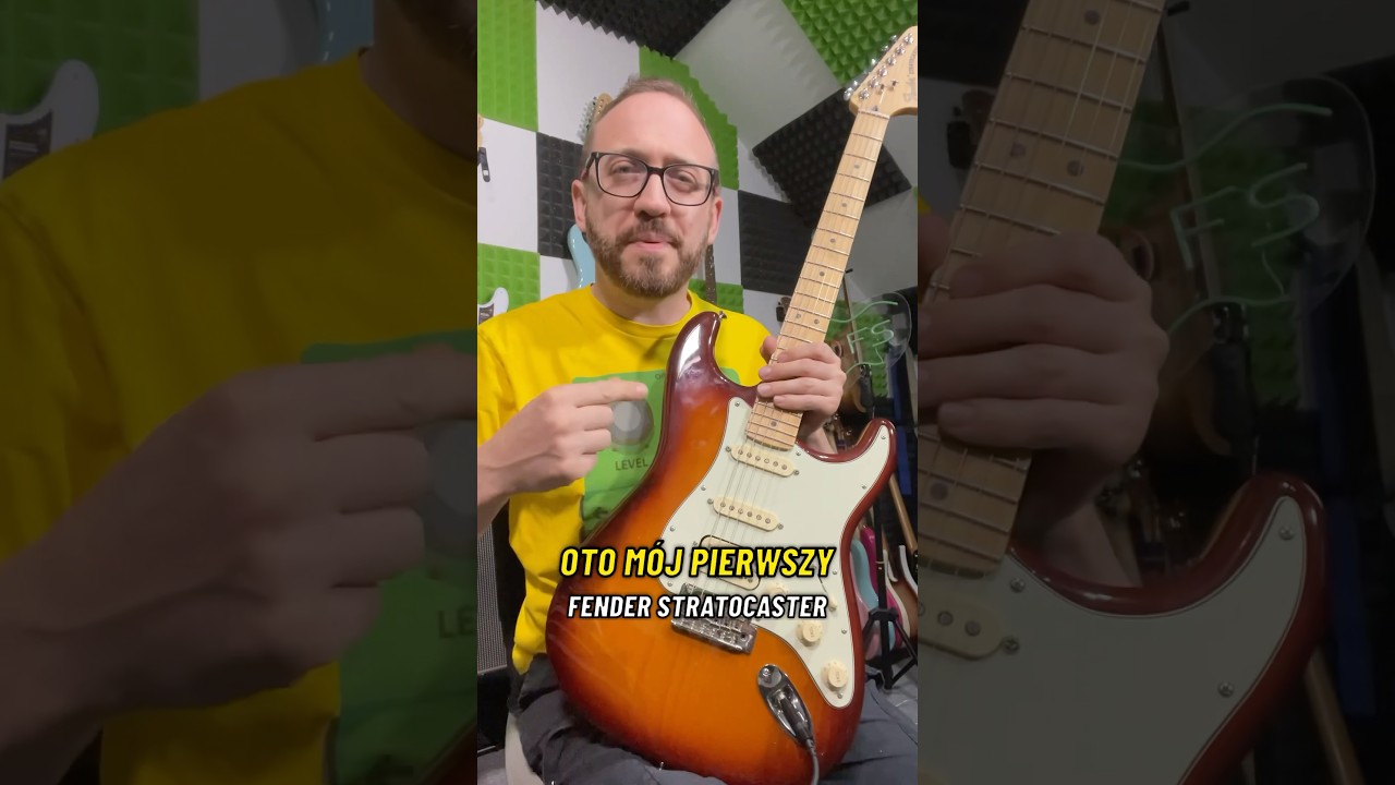 M&oacute;j pierwszy Fender Stratocaster!