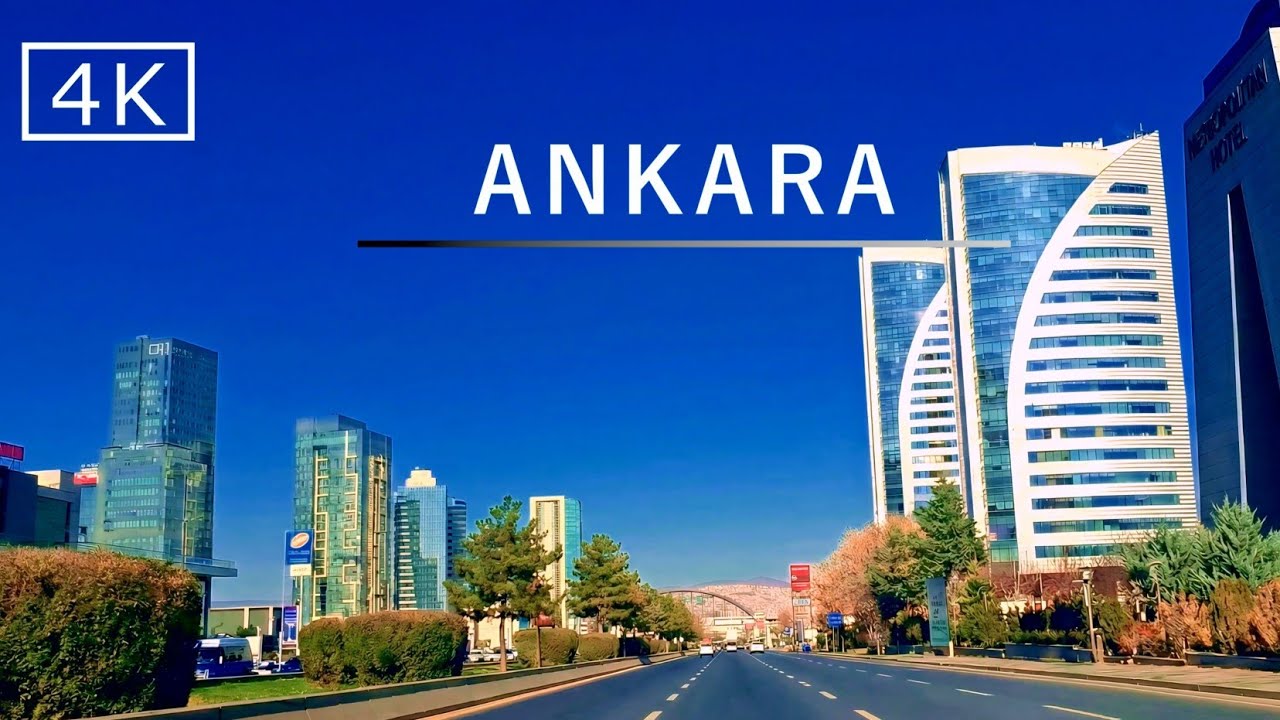 Ankara, Turkey 🇹🇷 | Capital City Drive 4K UHD