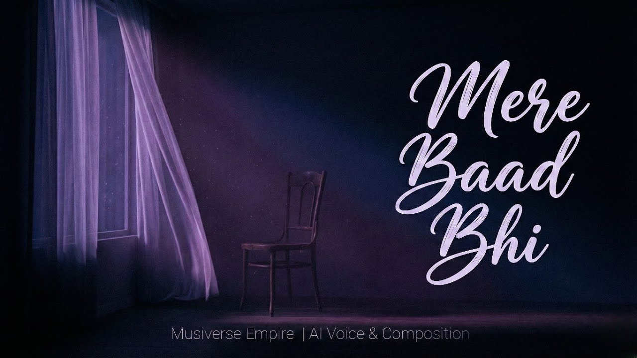 Mere Baad Bhi (Official Audio) | Heart Touching Hindi Sad Song | Suno AI Music | Musiverse Empire