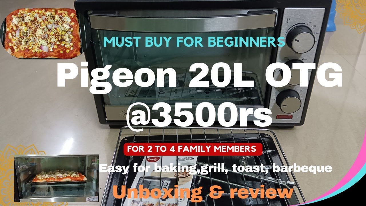 Pigeon 20LOTG oven Review #newmom #baking #mom #flipkart #home #homemade #food #@Natchataradiaries