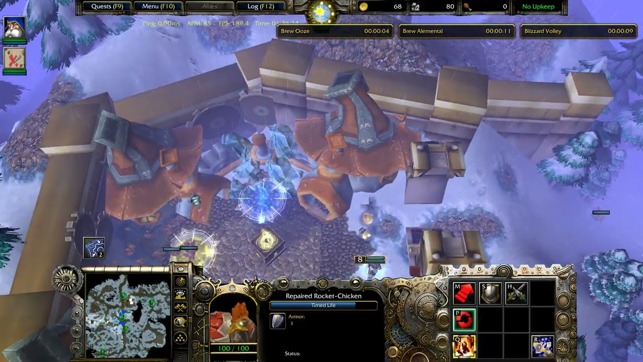 Warcraft 3 Reforged: God Save Kharanos! - Patch 1.1 - Secrets and More! - Custom Map by @hushbook