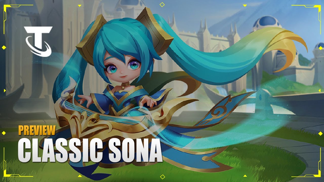 Classic Sona Chibi Preview (Chinese Server) - Teamfight Tactics