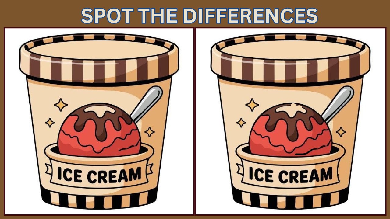 Spot the 3 Differences | 10 Brain Teasers to Test Your IQ