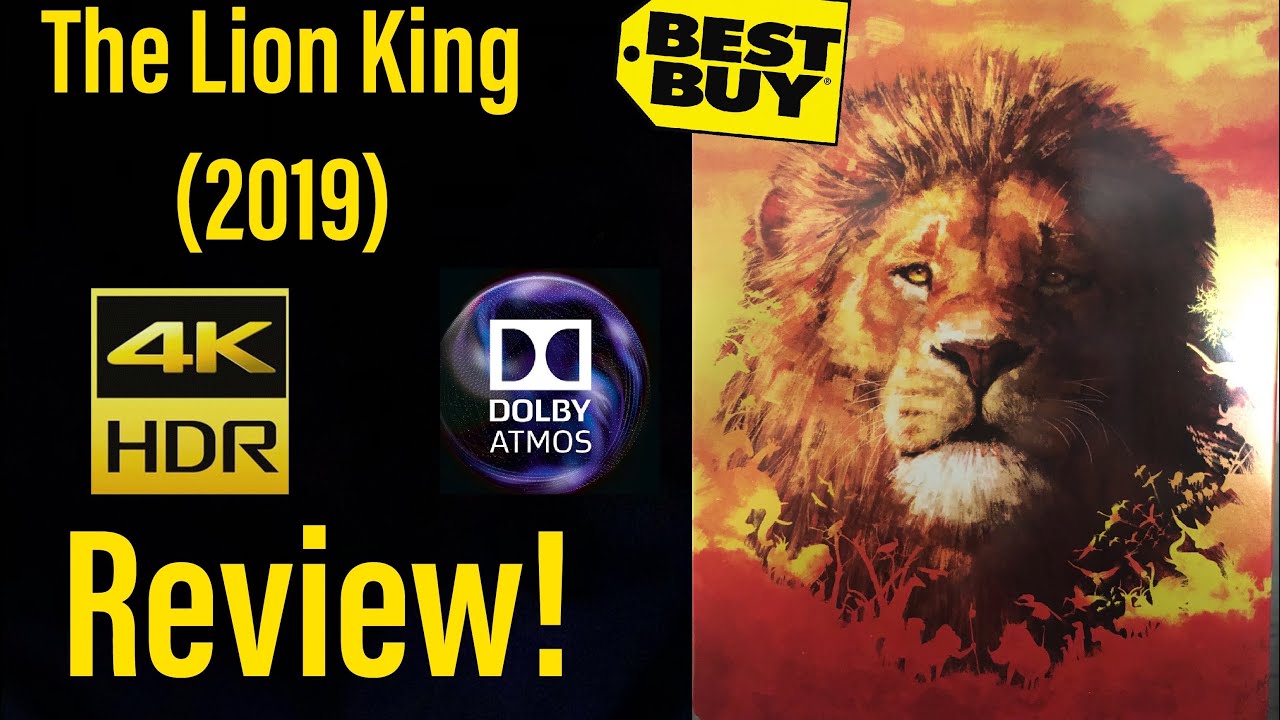 “The Lion King” (2019) 4K Steelbook Review!