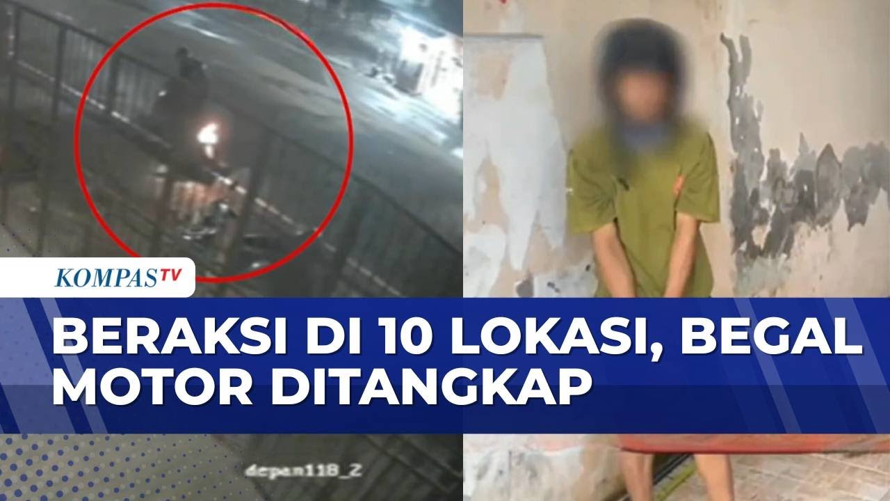 Polisi Tangkap Begal Motor yang Beraksi di 10 TKP di Makassar | BERITA UTAMA