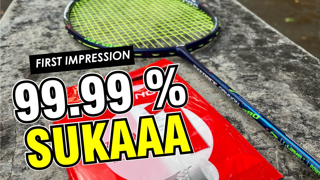 SUKAAA !!! First Impression Lining Axforce Cannon Pro