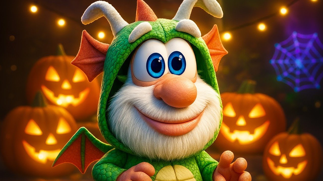 Halloween-natten! 🎃 Booba - Barns Animerte Tegneserie