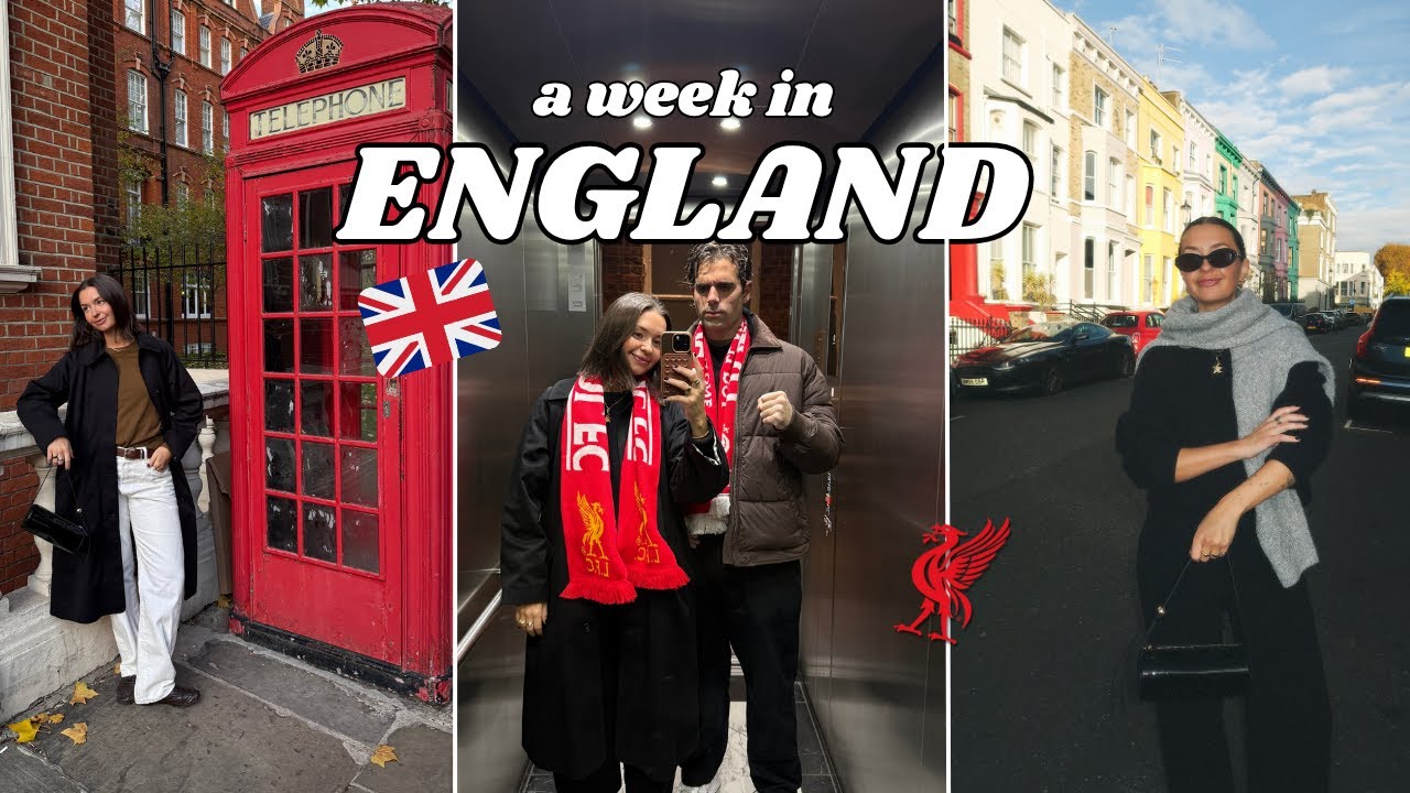 7 дней в Англии 🇬🇧 Видеоблог о Лондоне и Ливерпуле