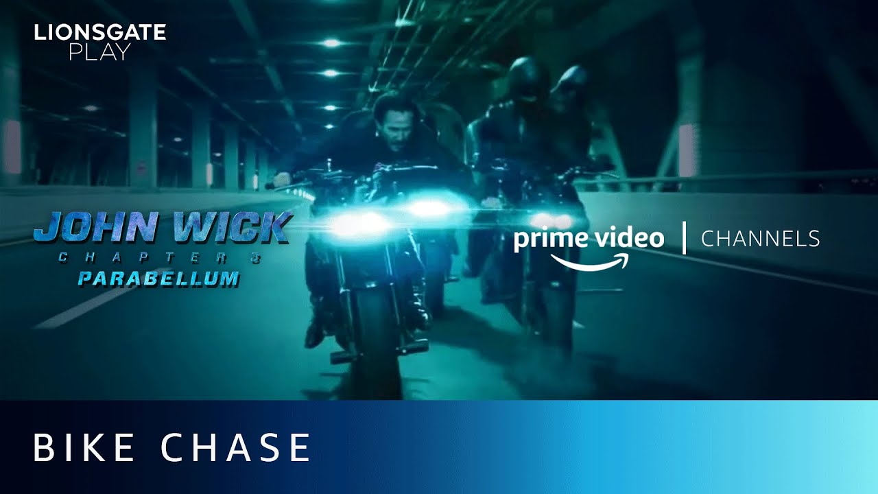 John Wick: Chapter 3 Parabellum Bike Fight Scene | Amazon Prime Video Channels | Lionsgate Play