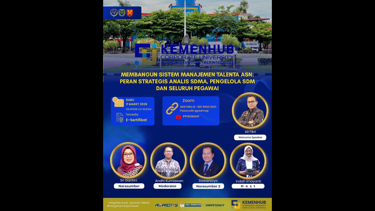 (VPL) PPSDMAP Membangun Sistem Manajemen Talenta ASN