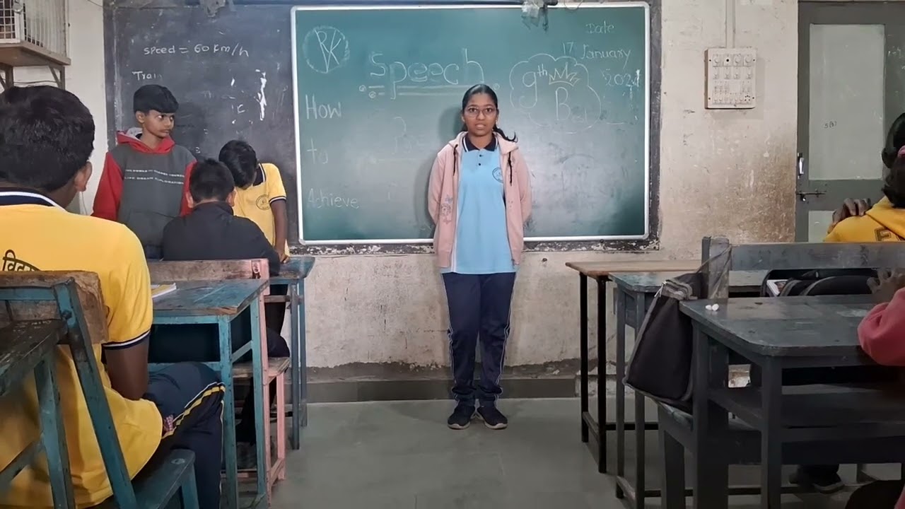 Speech presentation on success 