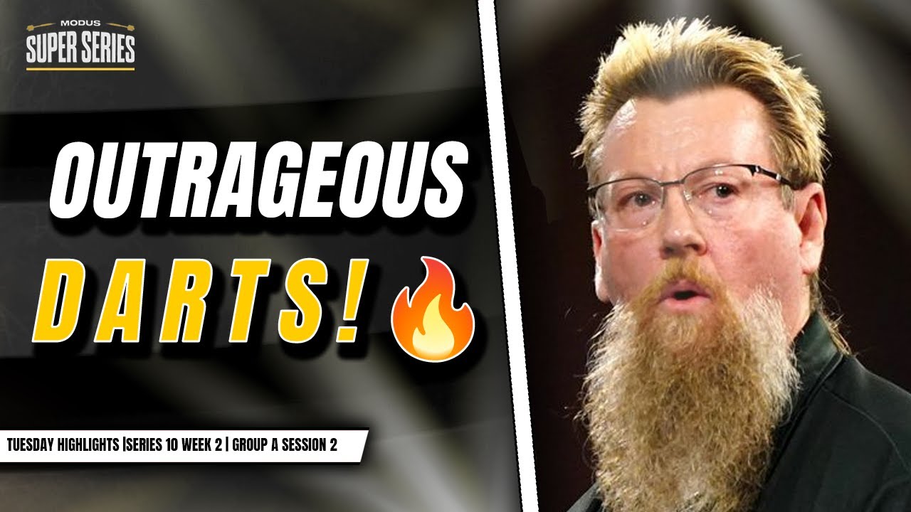 DARTING GREATNESS! 🔥🔥| Darts Highlights | Series 10 Week 2 | Group A Session 2
