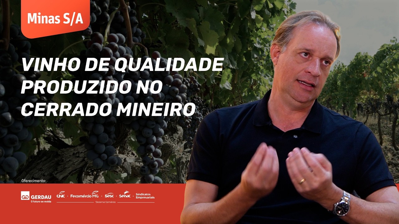 Vinho de qualidade no cerrado mineiro