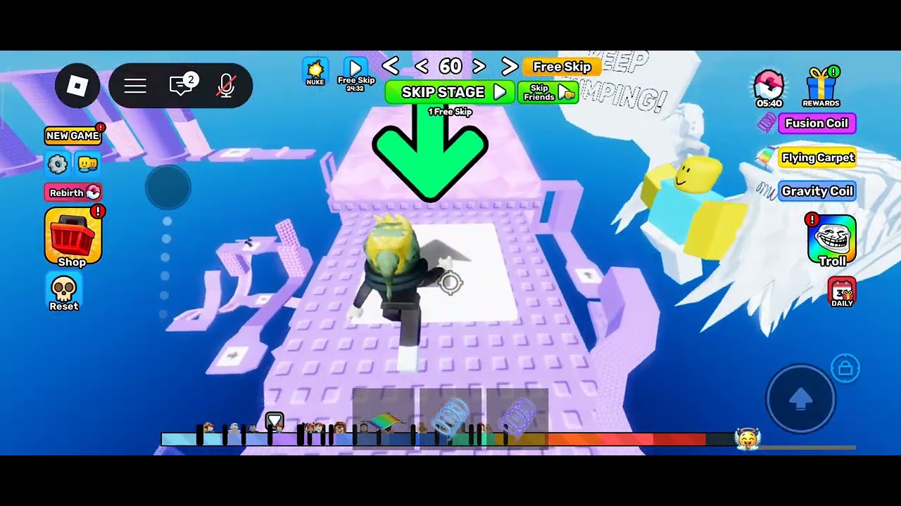 Impossible obby to Heaven 
