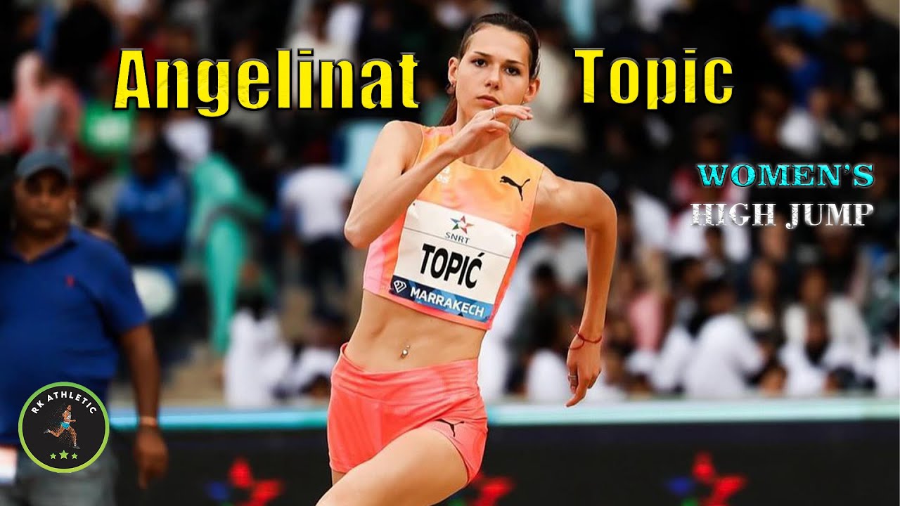 Angelina Topic sets new Serbian record in Marrakech - Wanda Diamond League 2024 | High Jump Women's🌟