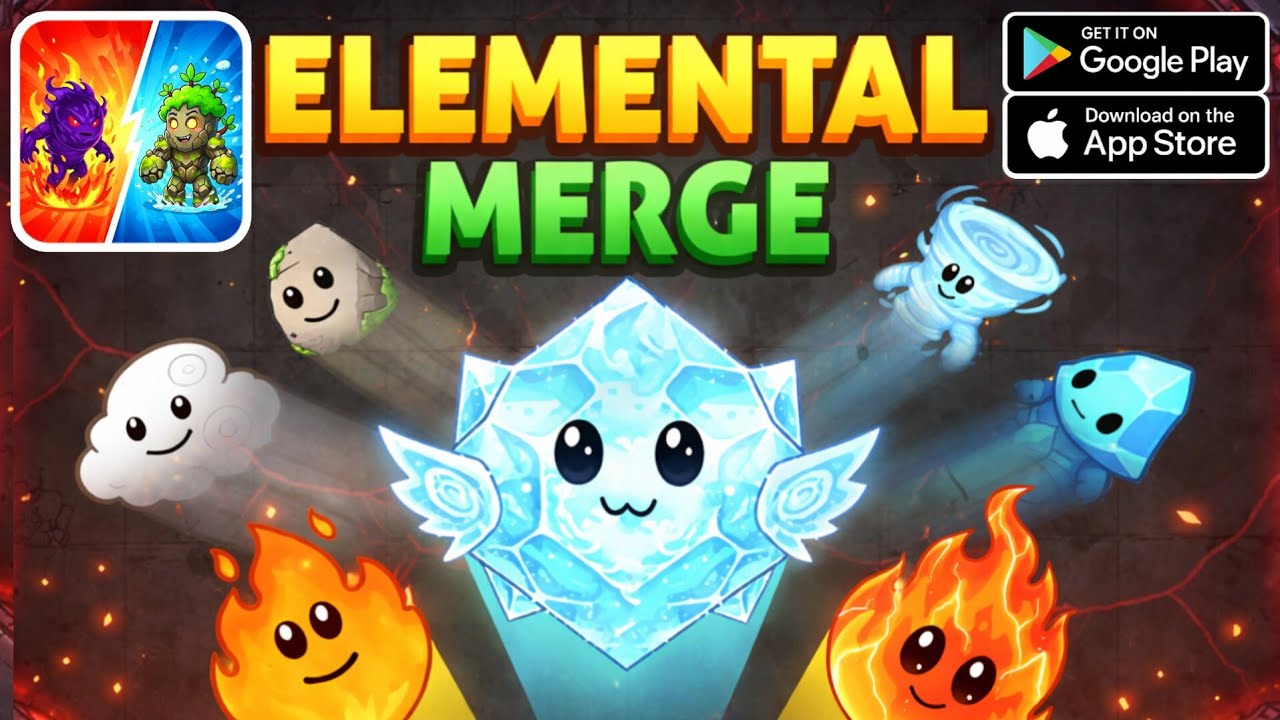 🔥 Element Merge Evolution Game | Merge & Evolve Ultimate Power 🌍⚡