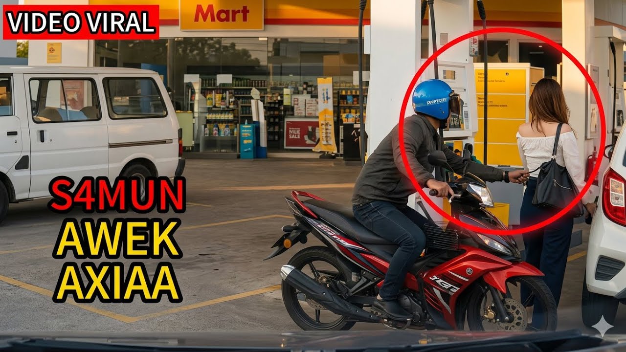 KEJADIAN S4MVN DI STESEN MINYAK SHELL,TENGOK APA TERJADI.
