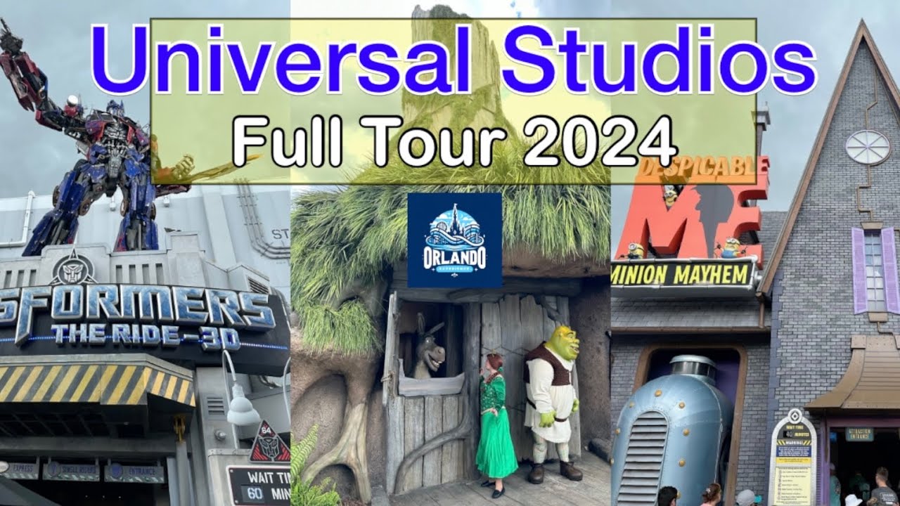 Universal Studios 2024 Full Walkthrough