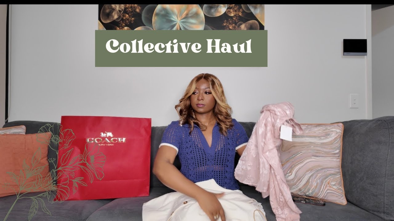 COLLECTIVE HAUL | Zara| HnM| Oroton| Coach 💼 👠 #fyp #fashion #haul 
