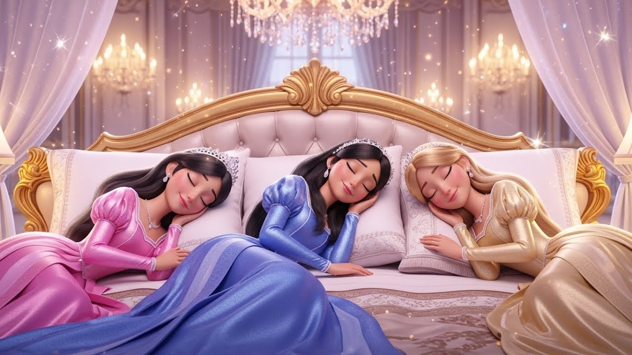 Three Princesses entered  The Fairy World 👑💫 A Magical Emotional Story