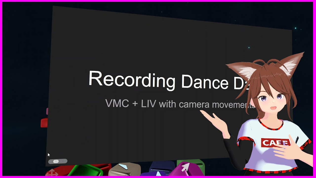 My Recording Setup for Dance Dash with movement camera