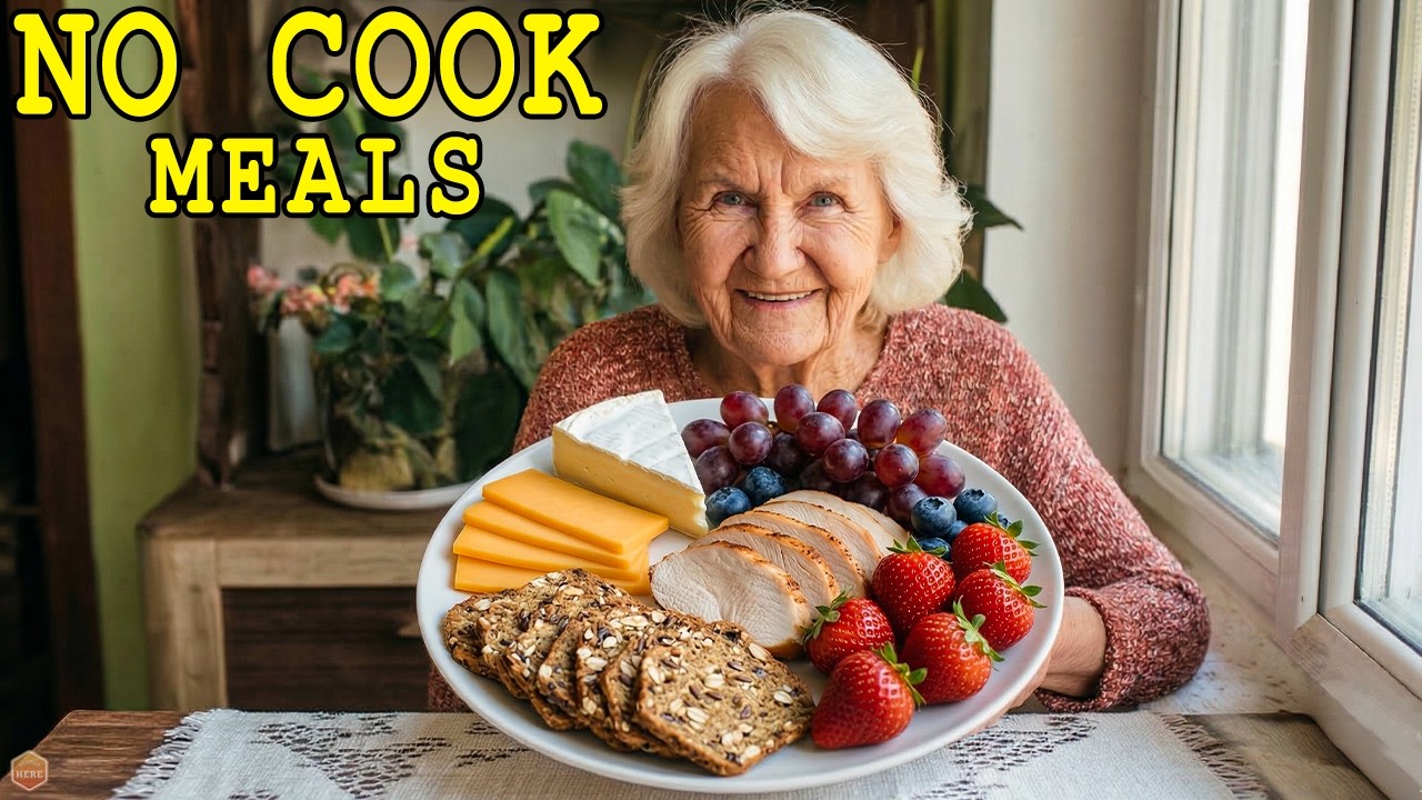 25 Easy No-Cook High-Protein Meals for Seniors Living Alone