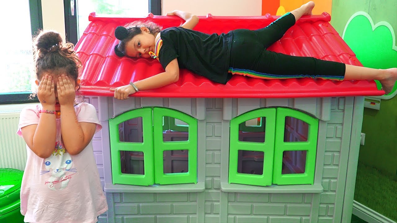 Masal, Öykü and friends Hide and Seek funny for kids video