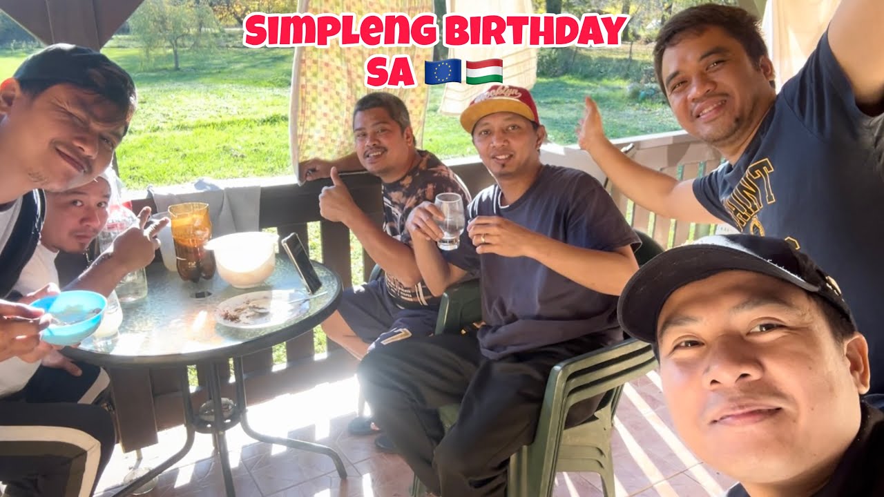 Simpleng Birthday ng OFW sa Europe 🇪🇺 | Bday boy tukayo Michael 