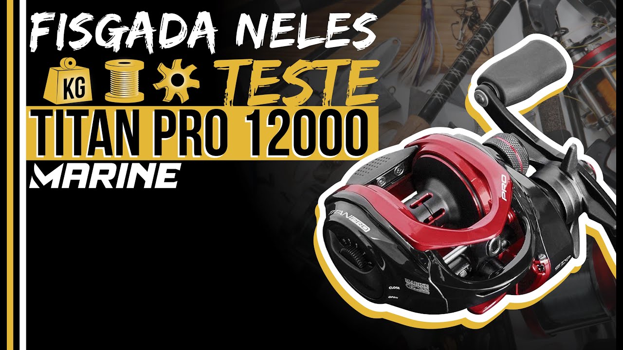 PEQUENA GIGANTE (TESTES DA TITAN PRO 12000 - MARINE)