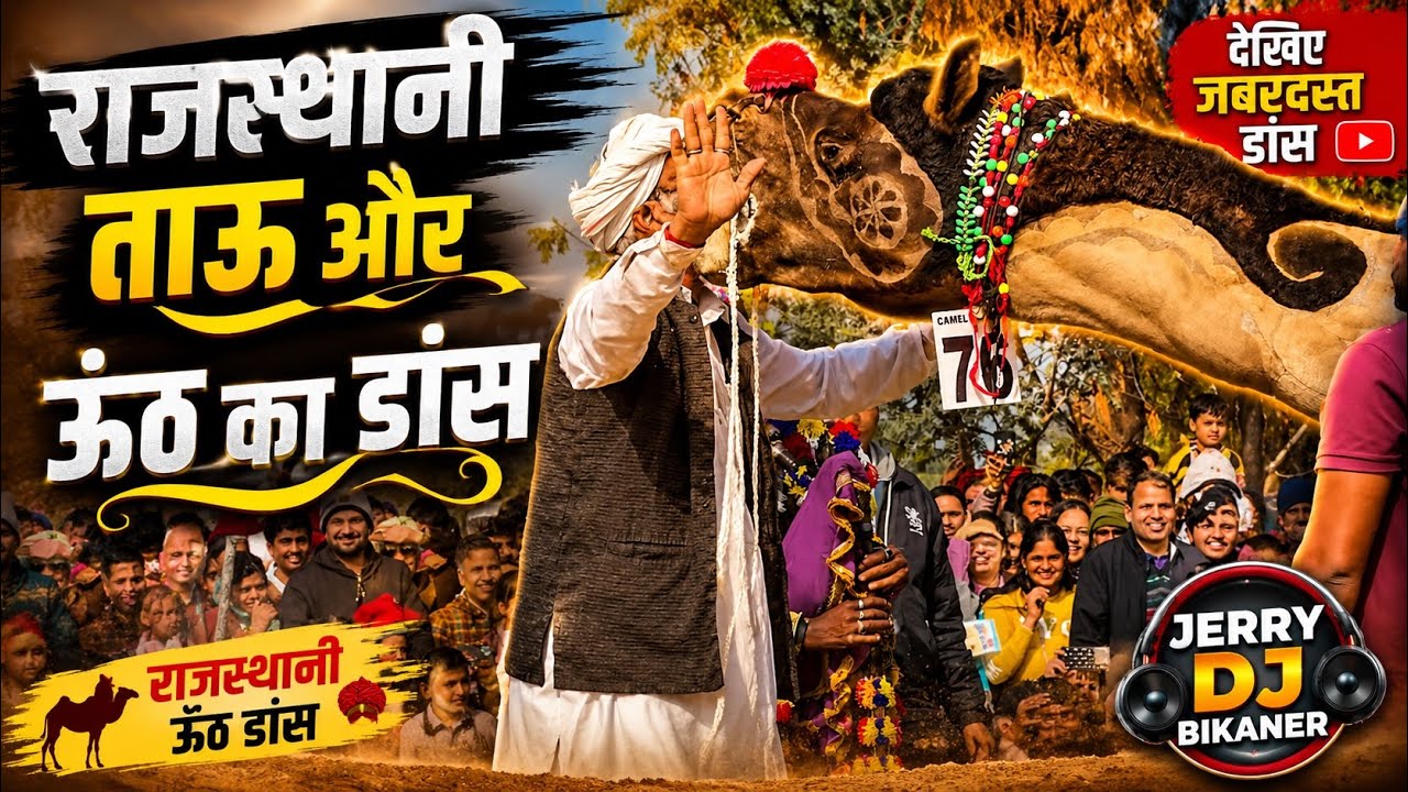 ऊंठ ने किया ऐसा लोग देखते रे गए !! International Camel Festival 2026!!NRCC BIKANER !!