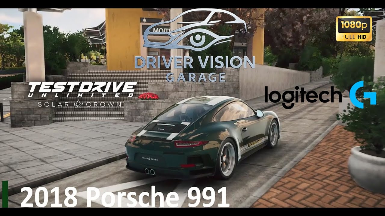Hong Kong Island in Porsche 911R - Test Drive Unlimited Solar Crown - Logitech G920 - Xbox S 1080p